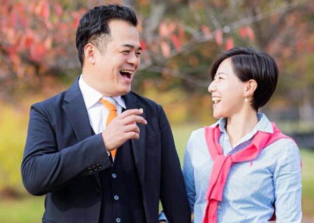北野ゆうこと夫の北野裕也